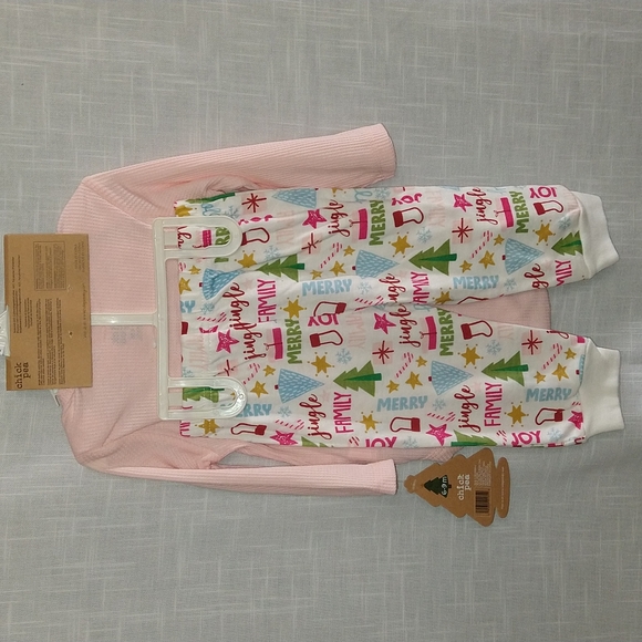 My First Christmas Baby Girl Matching Set Size 0-3 months - Picture 4 of 15